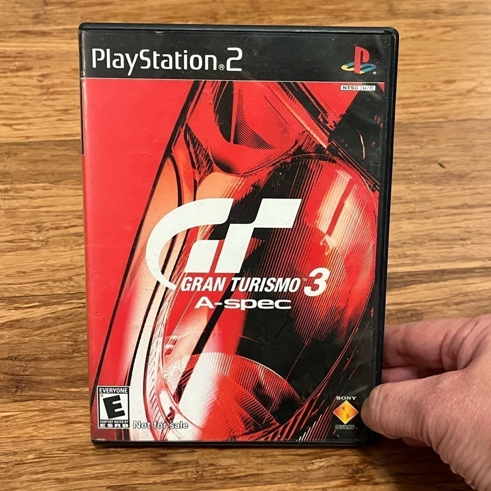 Grans Truisms 3 A-Spec Black Label Playstation 2 Video game, case, booklet